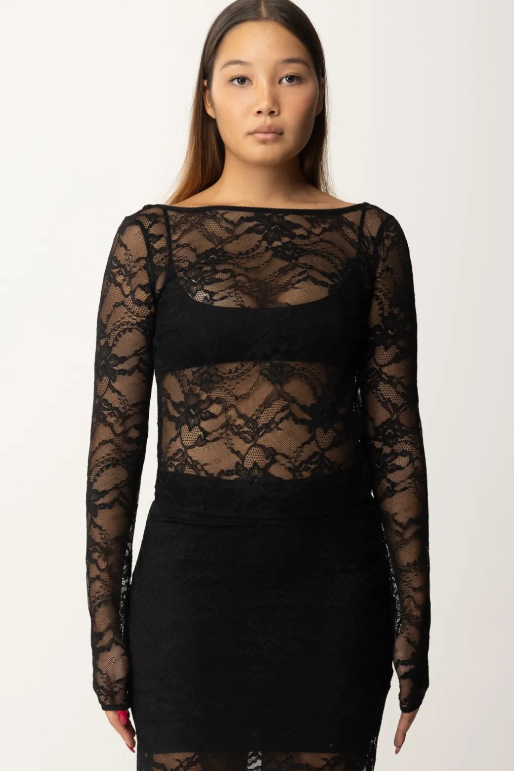 Donna Patrizia Pepe Top In Pizzo