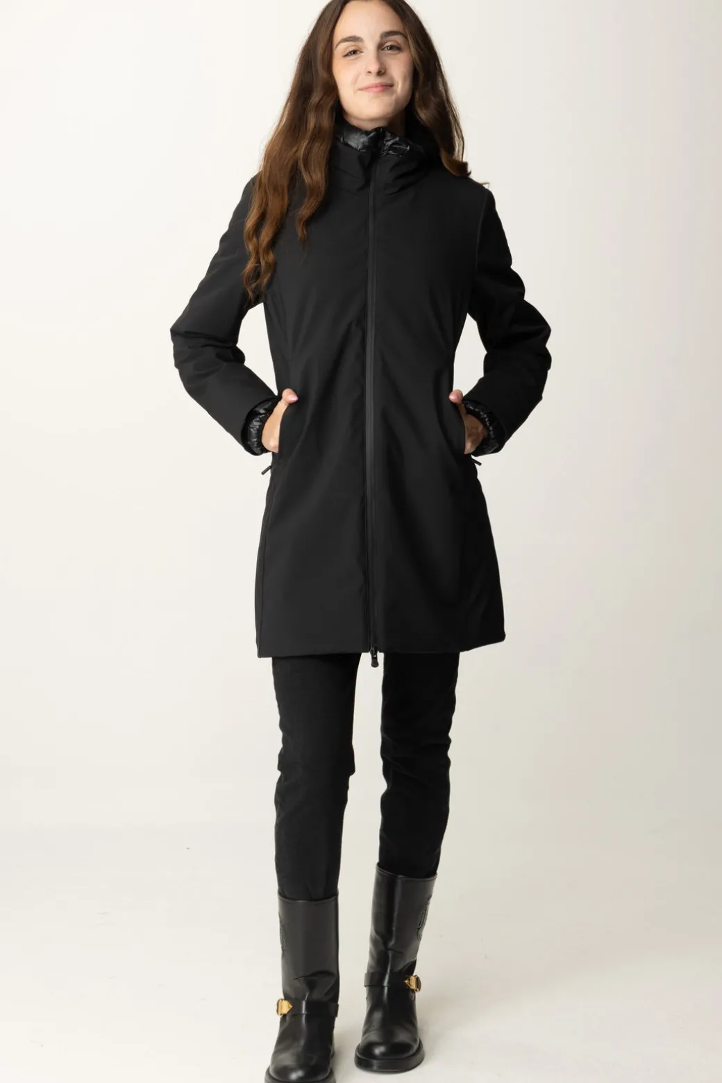 Donna People Of Shibuya Cappotto Parka Lungo