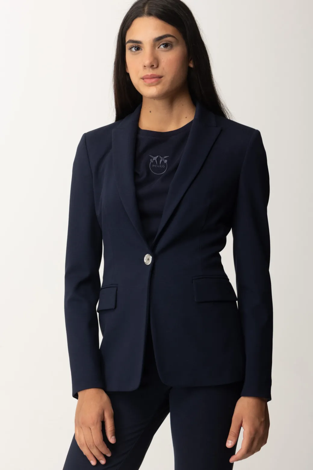 Donna Pinko Blazer In Viscosa Stretch