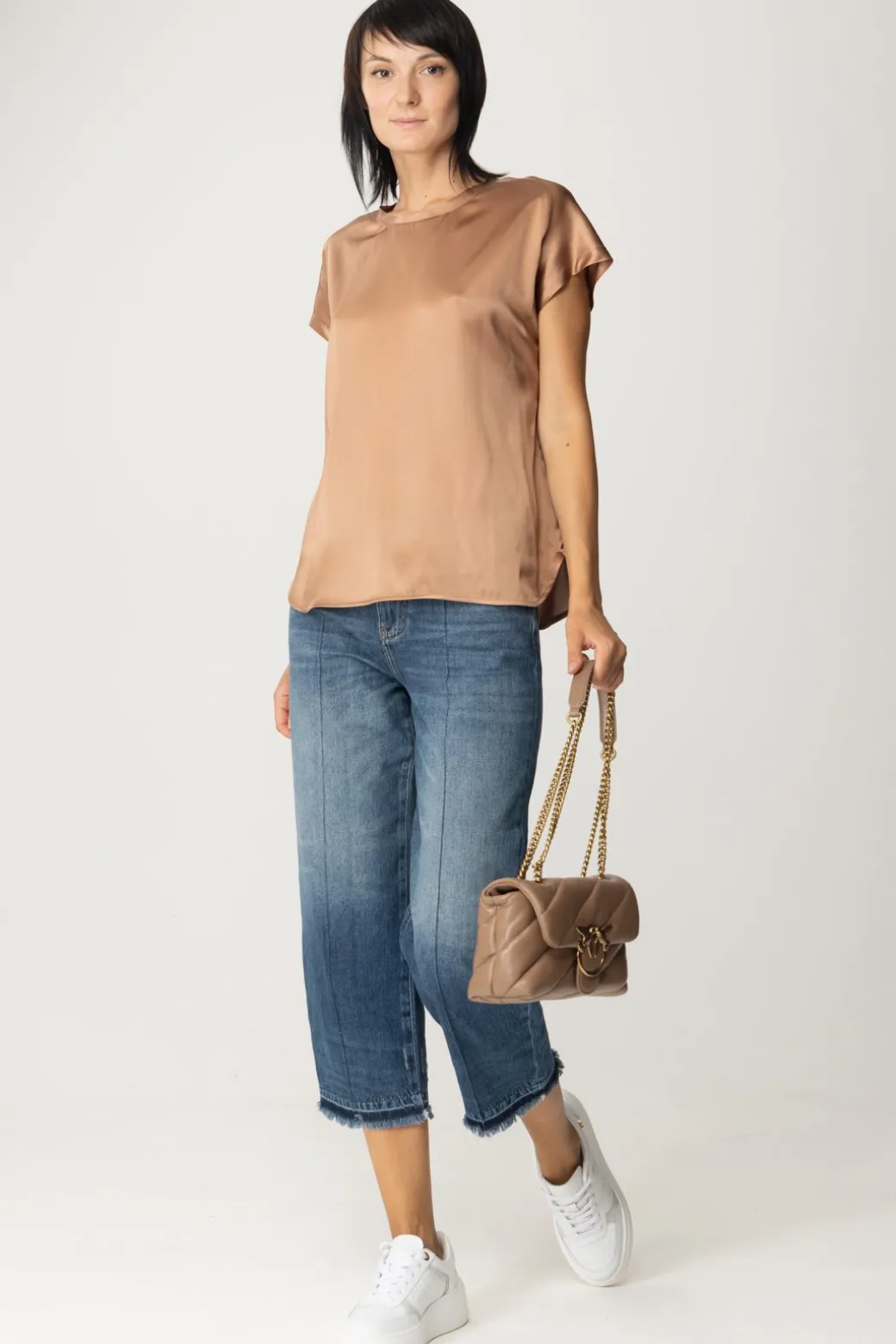 Donna Pinko Blusa In Satin