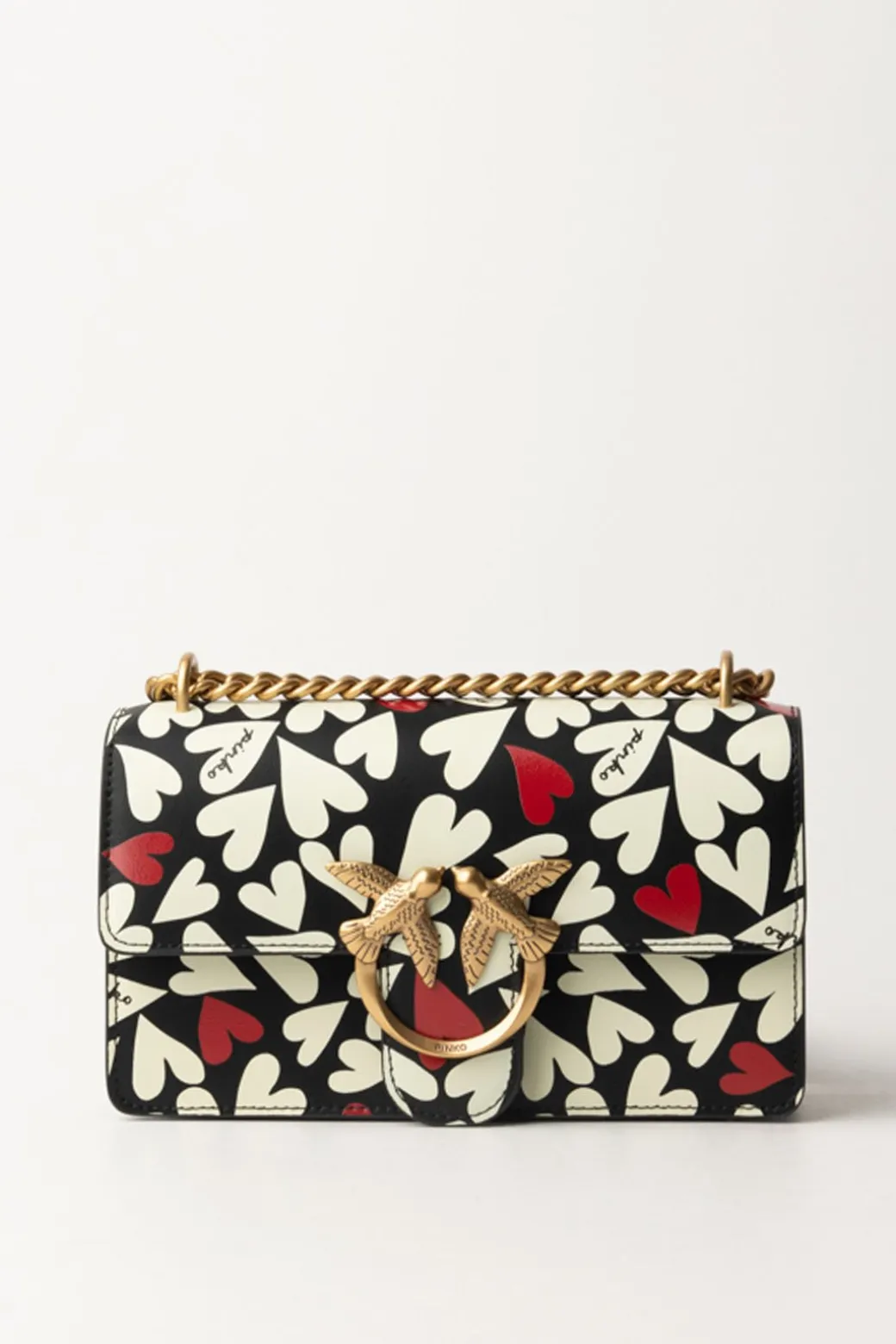Donna Pinko Borsa Love One Mini Hearts