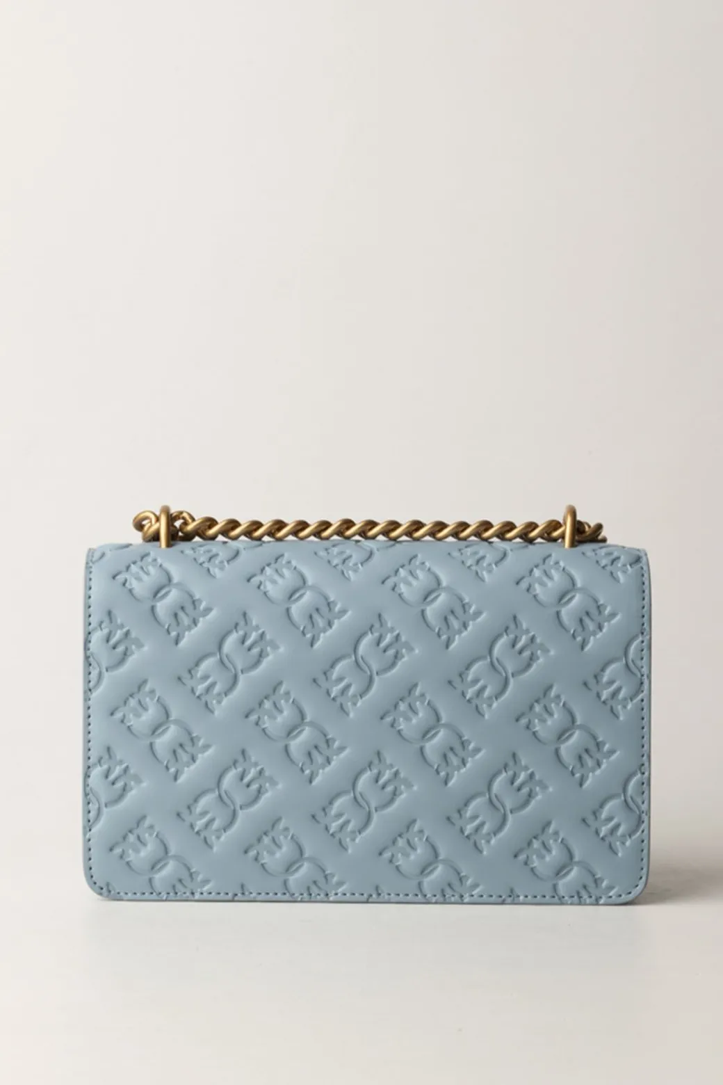 Donna Pinko Borsa Mini Love Bag con Pattern Logo