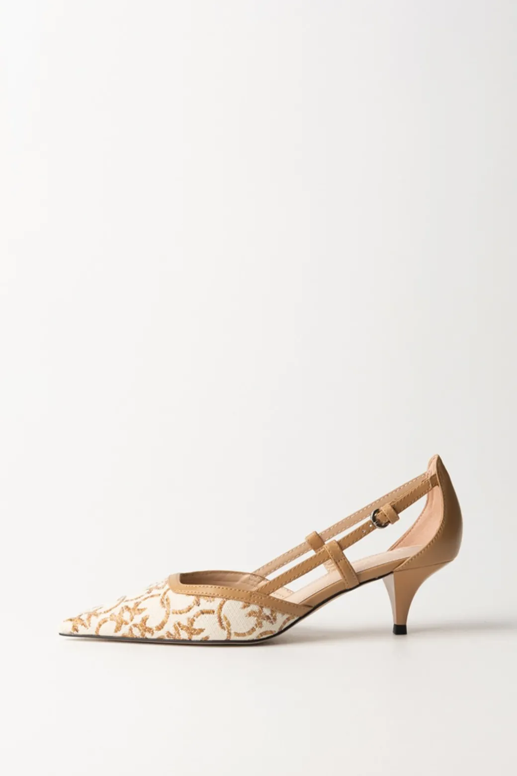 Donna Pinko Decolletes Cut-out e Punta Stampa Logo