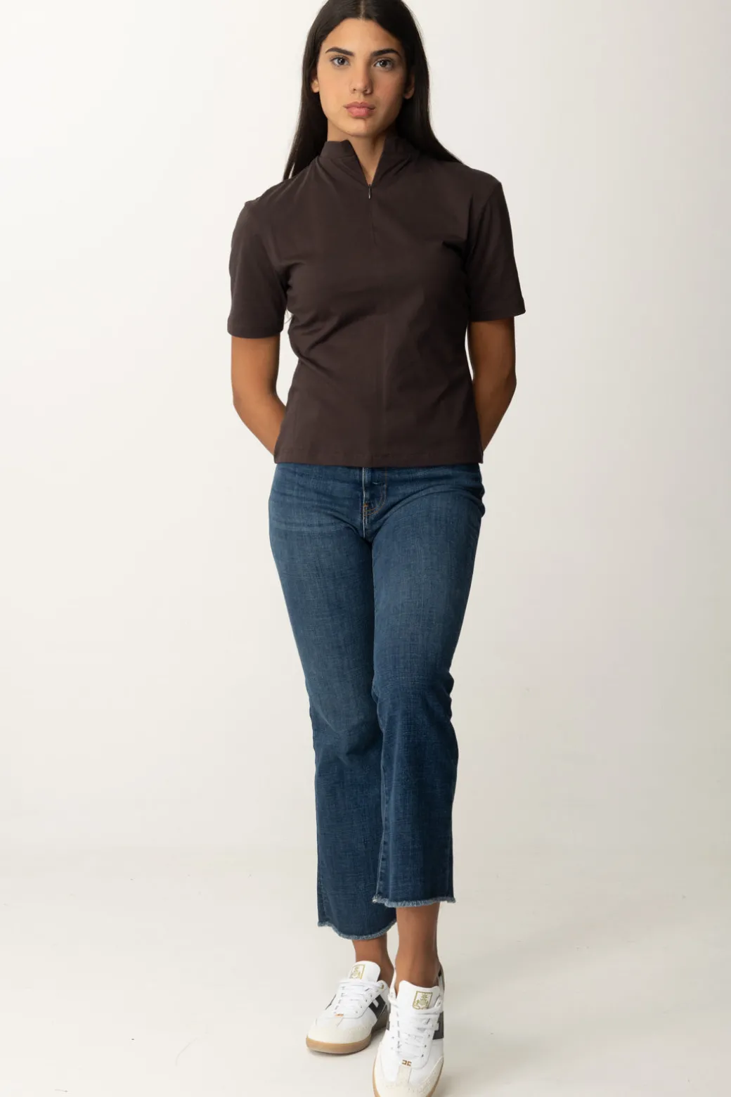 Donna Pinko Jeans Bootcut Svasati Al Fondo