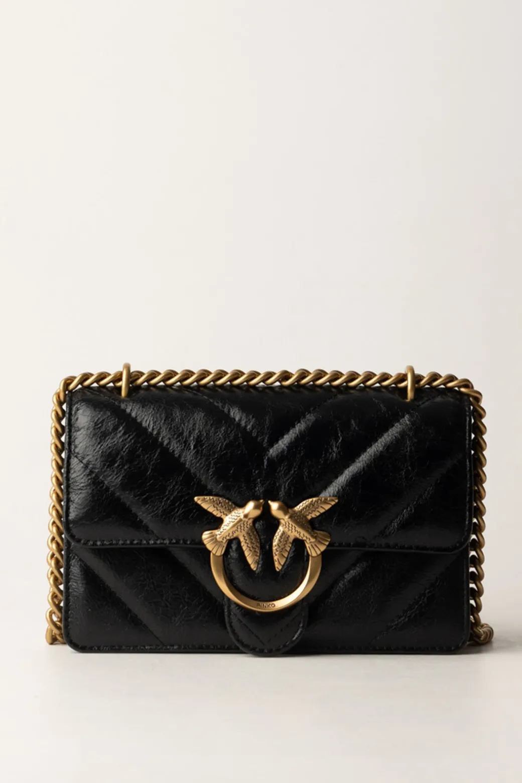 Donna Pinko Mini Love Bag Trapuntata