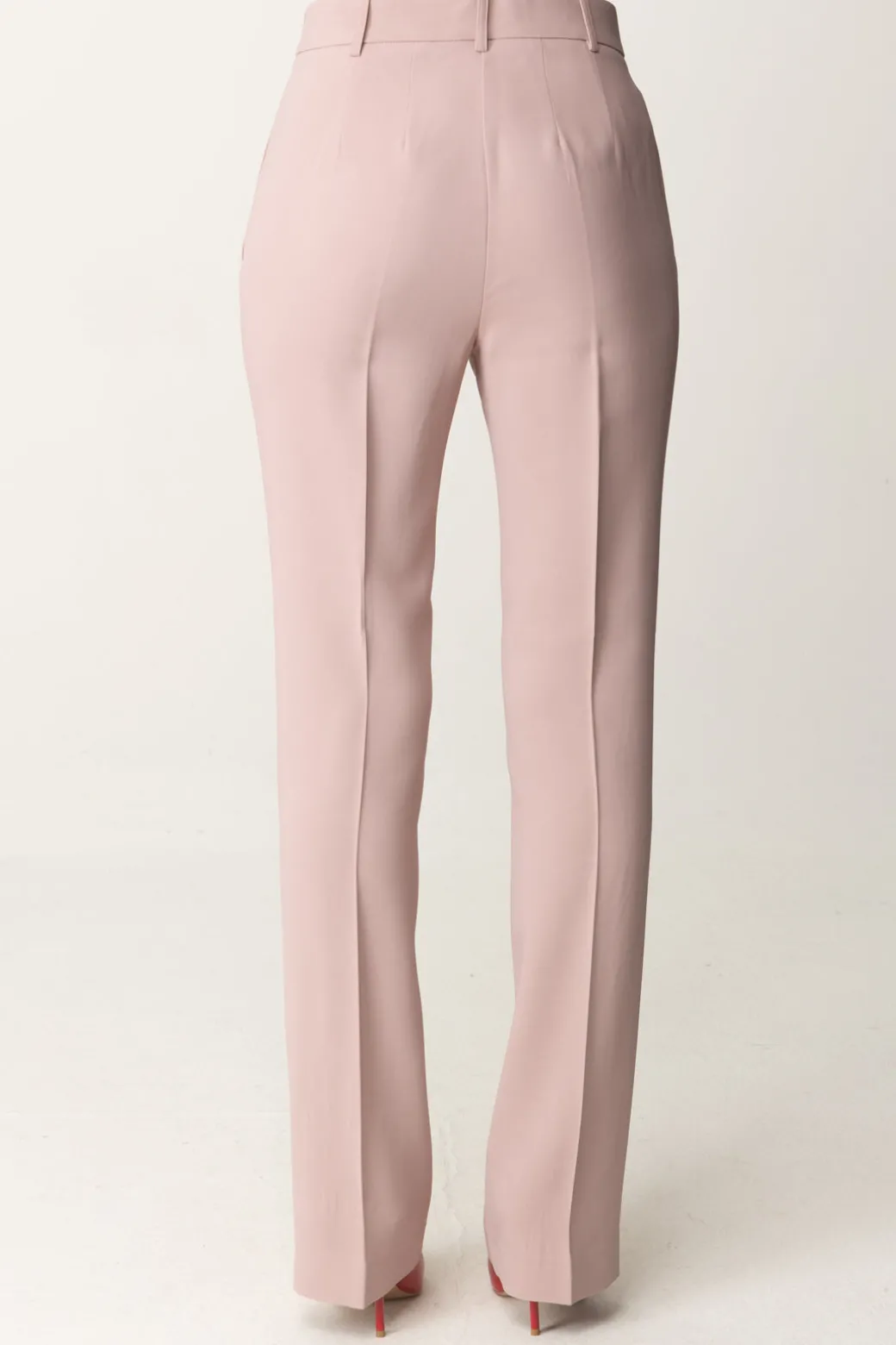 Donna Pinko Pantaloni a Zampa In Cady Tecnico