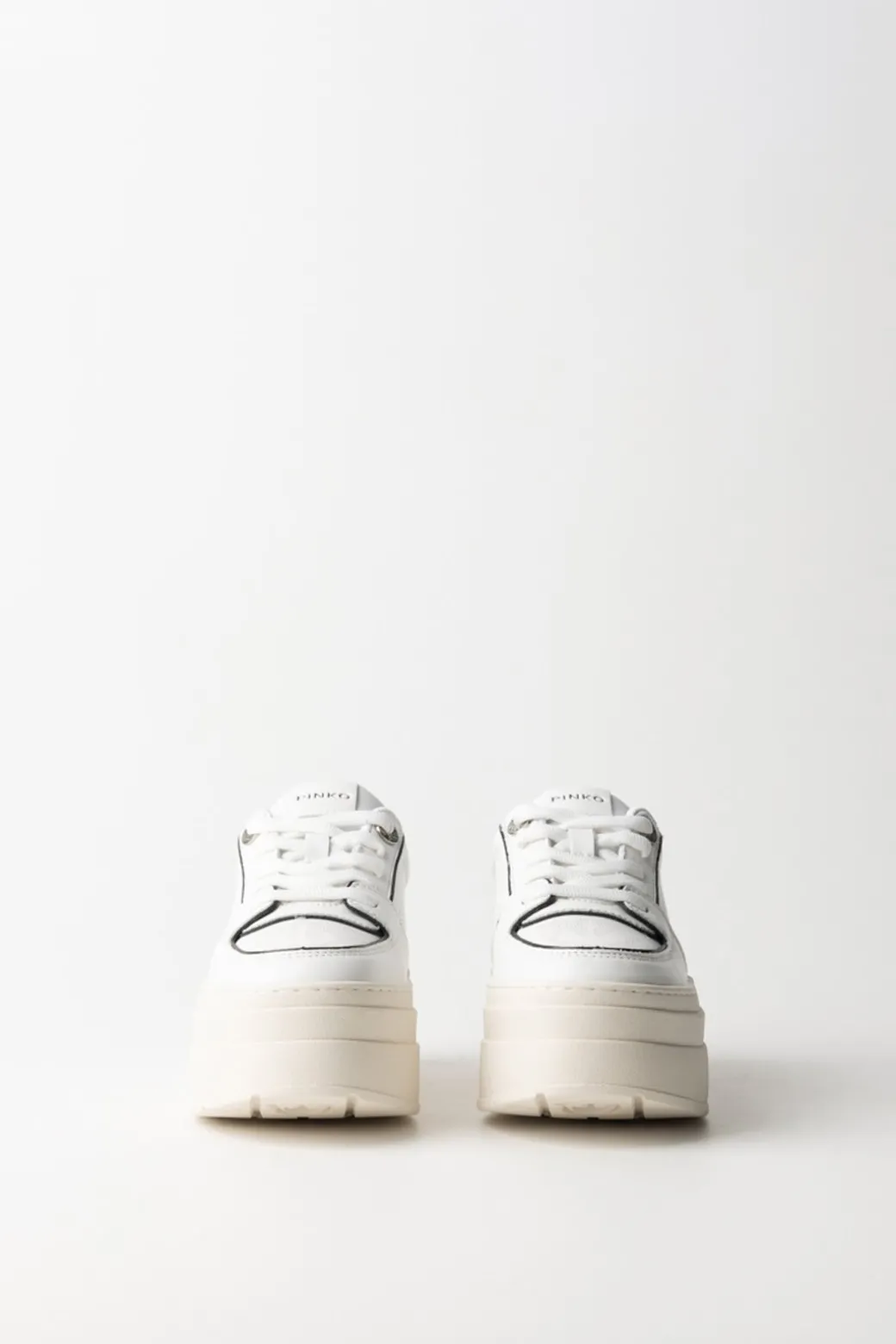 Donna Pinko Sneakers Bicolore con Platform