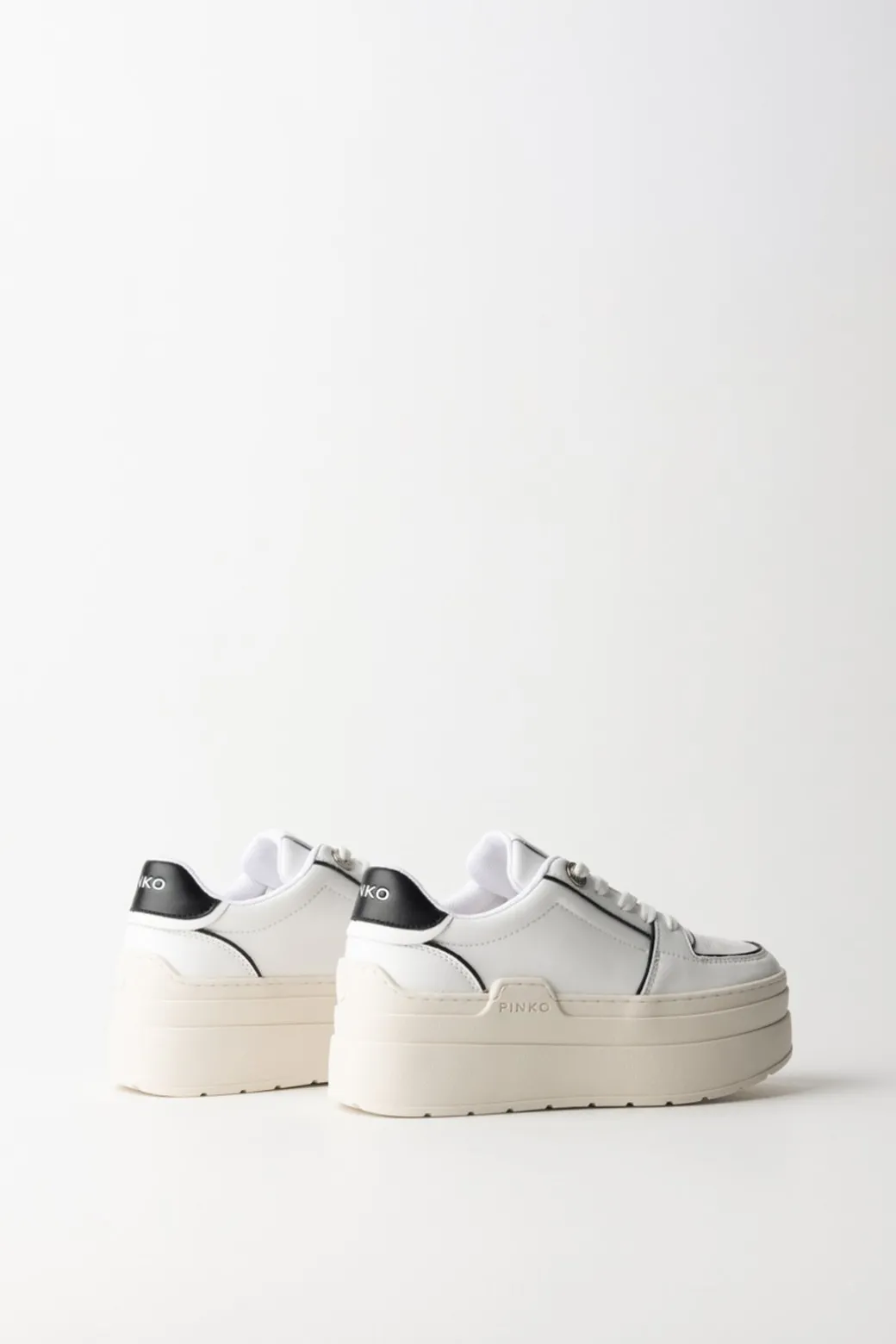 Donna Pinko Sneakers Bicolore con Platform