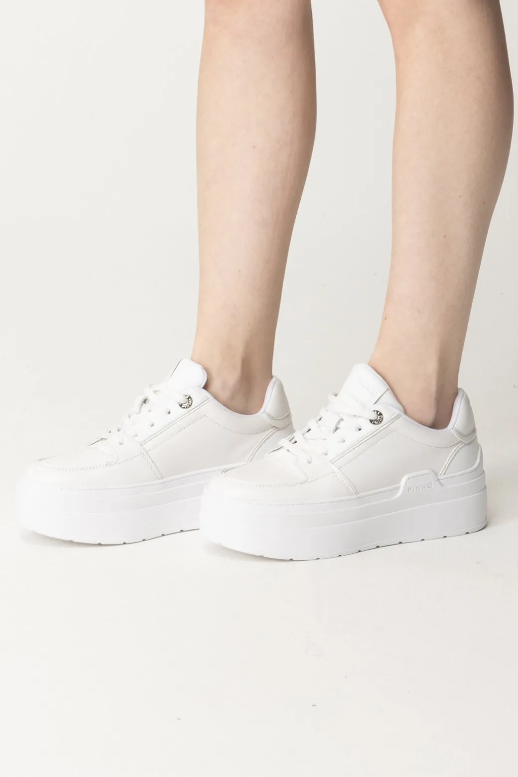Donna Pinko Sneakers Monocolore con Platform
