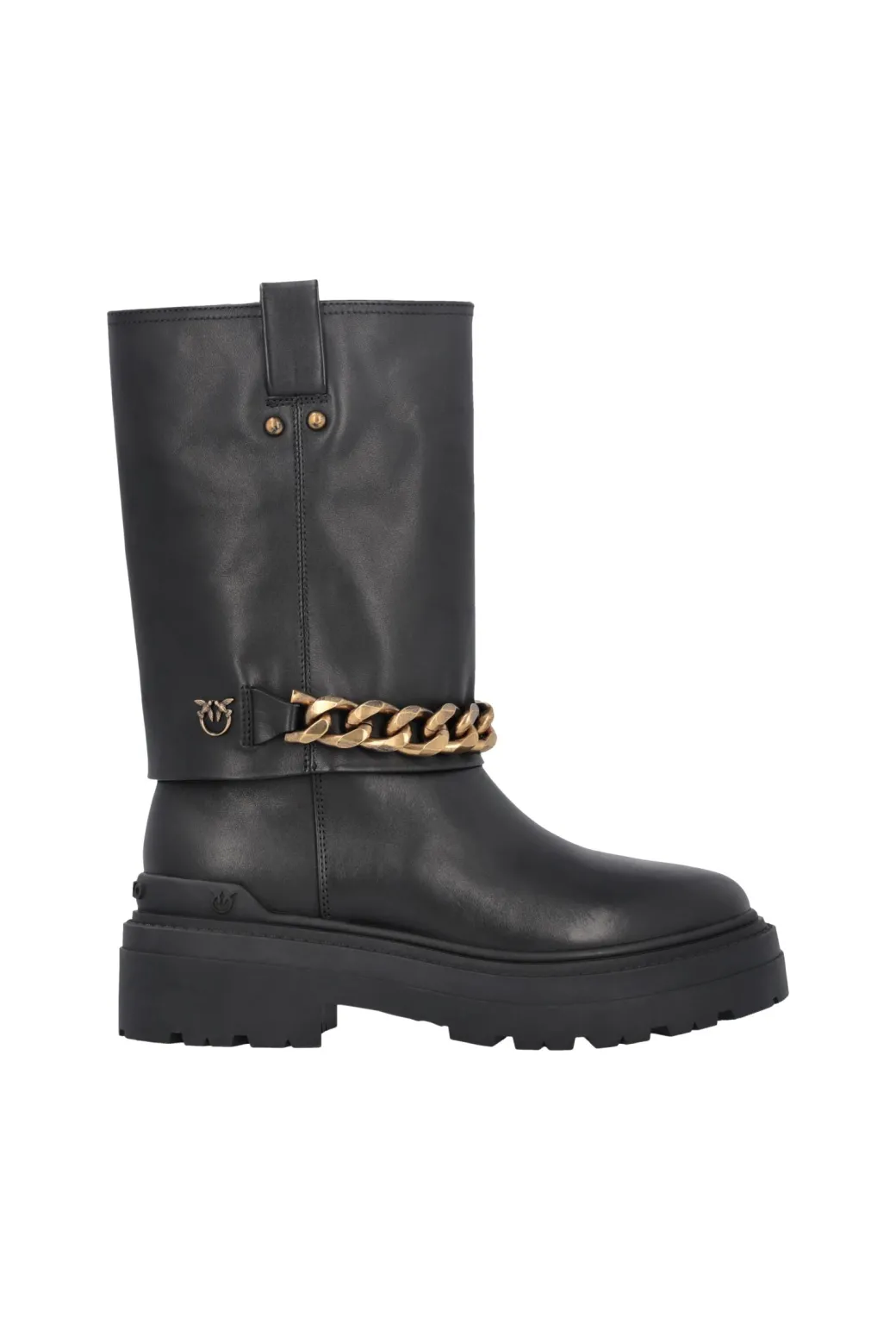 Donna Pinko Stivaletti con Catena Gold