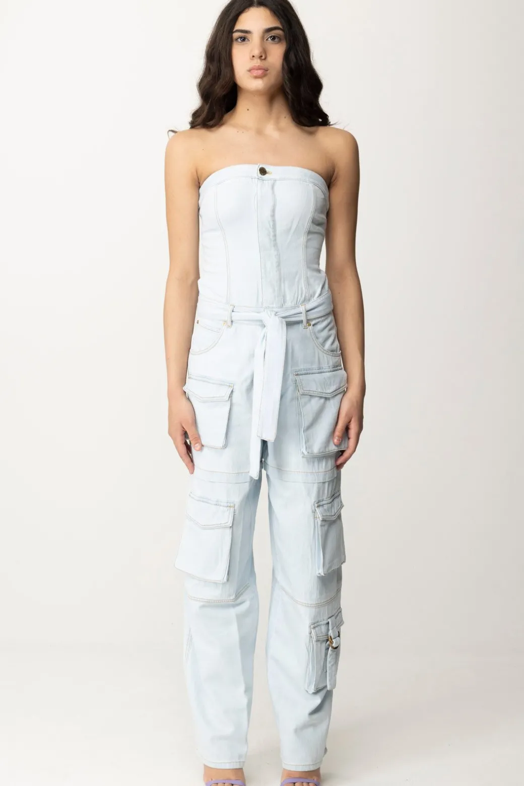 Donna Pinko Tuta In Jeans