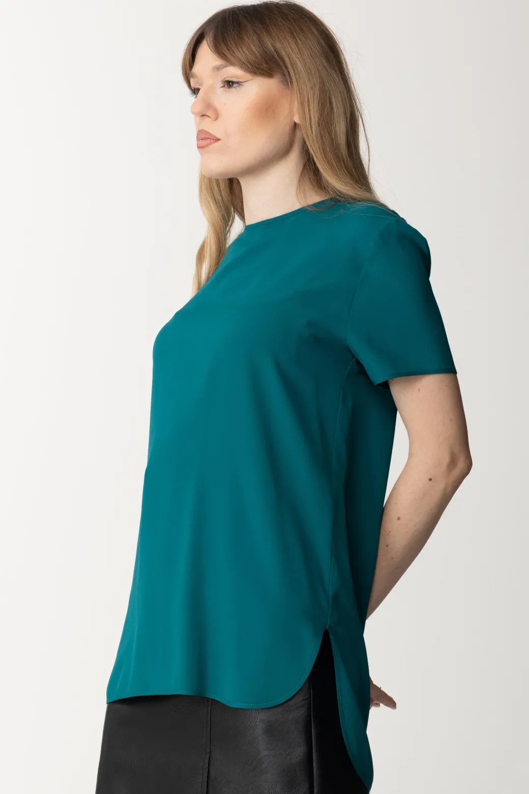 Donna Simona Corsellini T-shirt In Seta