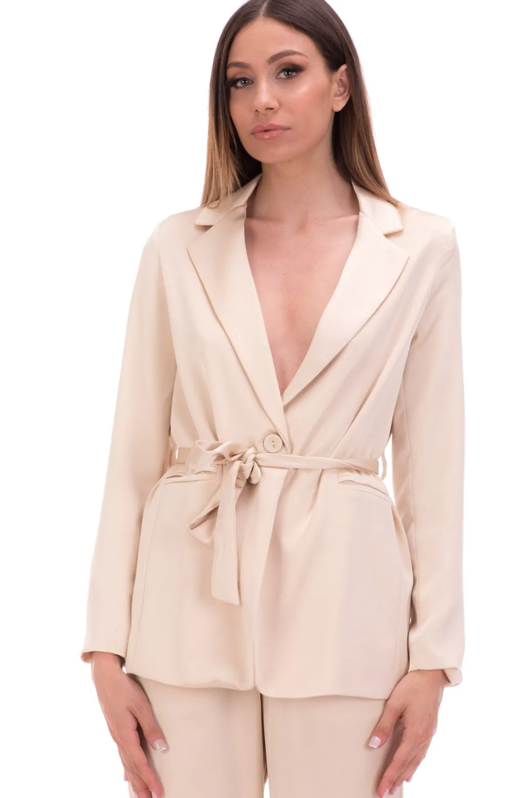 Donna Souvenir Giacca Blazer con Fusciacca