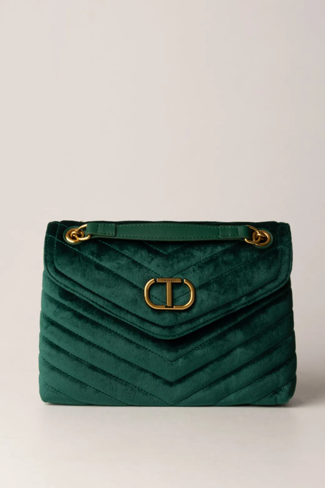 Donna Twin-set Borsa a Tracolla 'dreamy' Media In Velluto