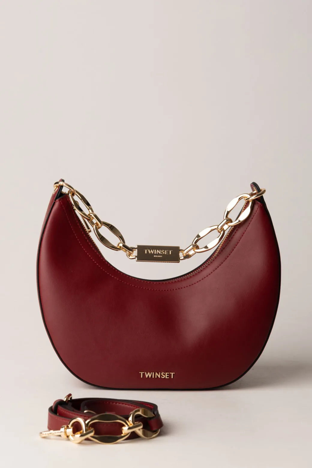 Donna Twin-set Borsa a Tracolla ‘miss Twinset’ con Catena Logo