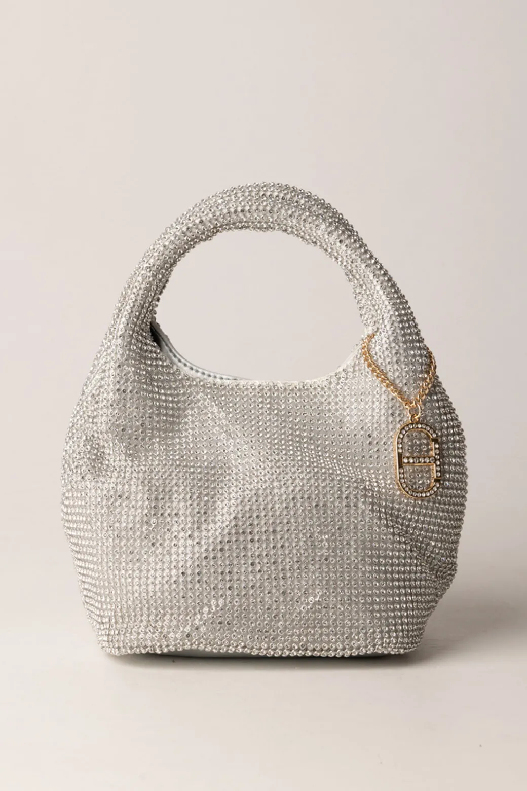 Donna Twin-set Borsa 'rendez-vous' In Strass e Charm Oval T