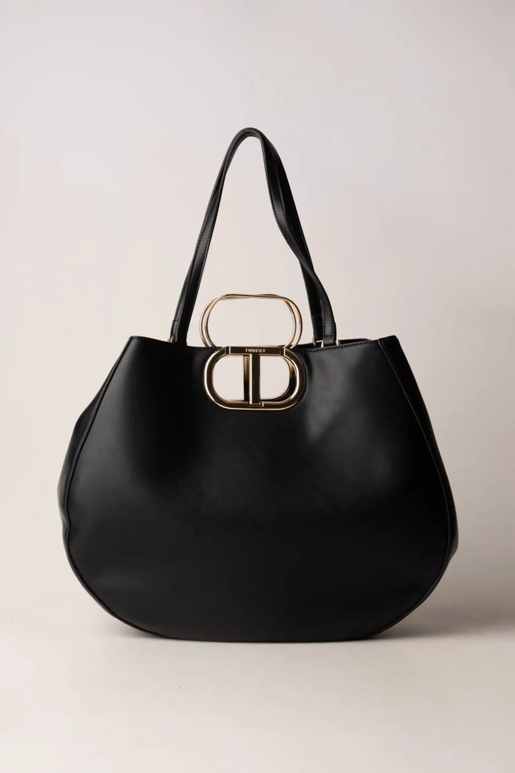 Donna Twin-set Borsa Shopper “lila” con Manico Logato