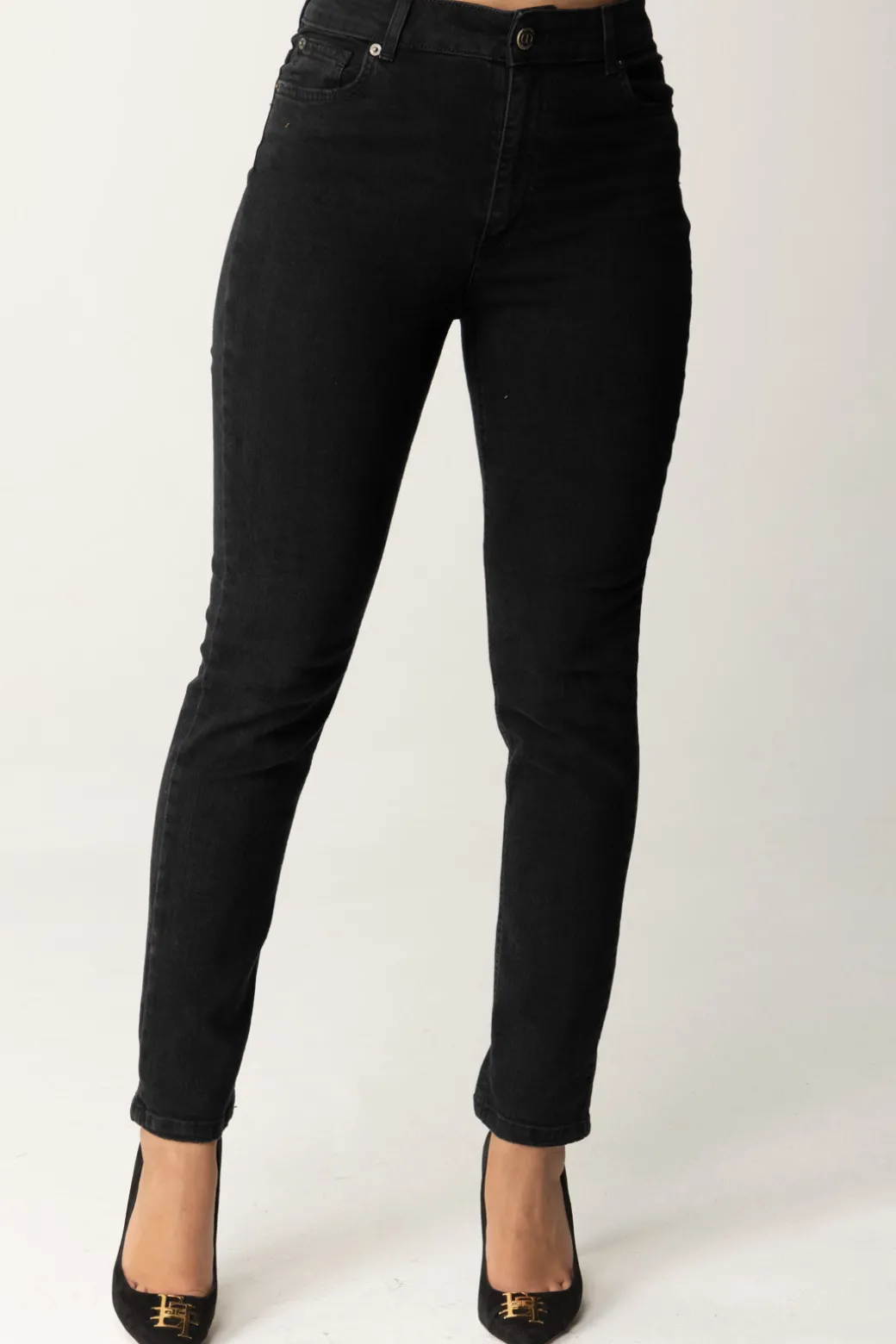 Donna Twin-set Jeans Cinque Tasche Slim Fit