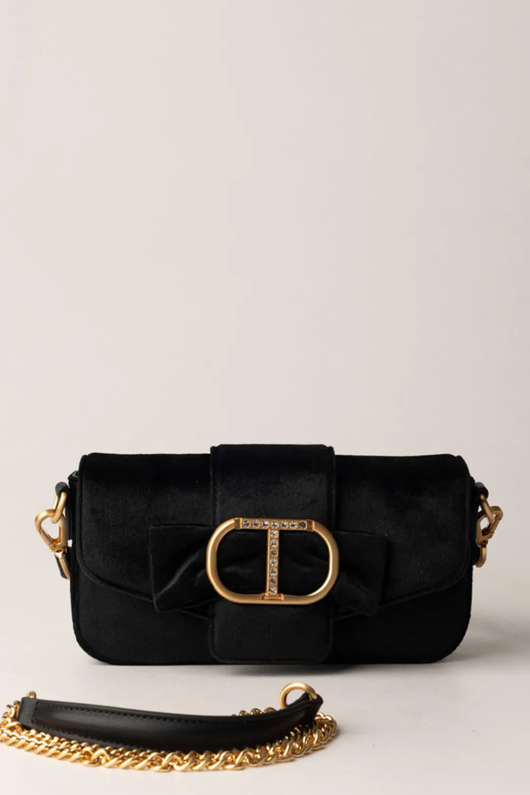 Donna Twin-set Mini Pochette “amie” In Velluto