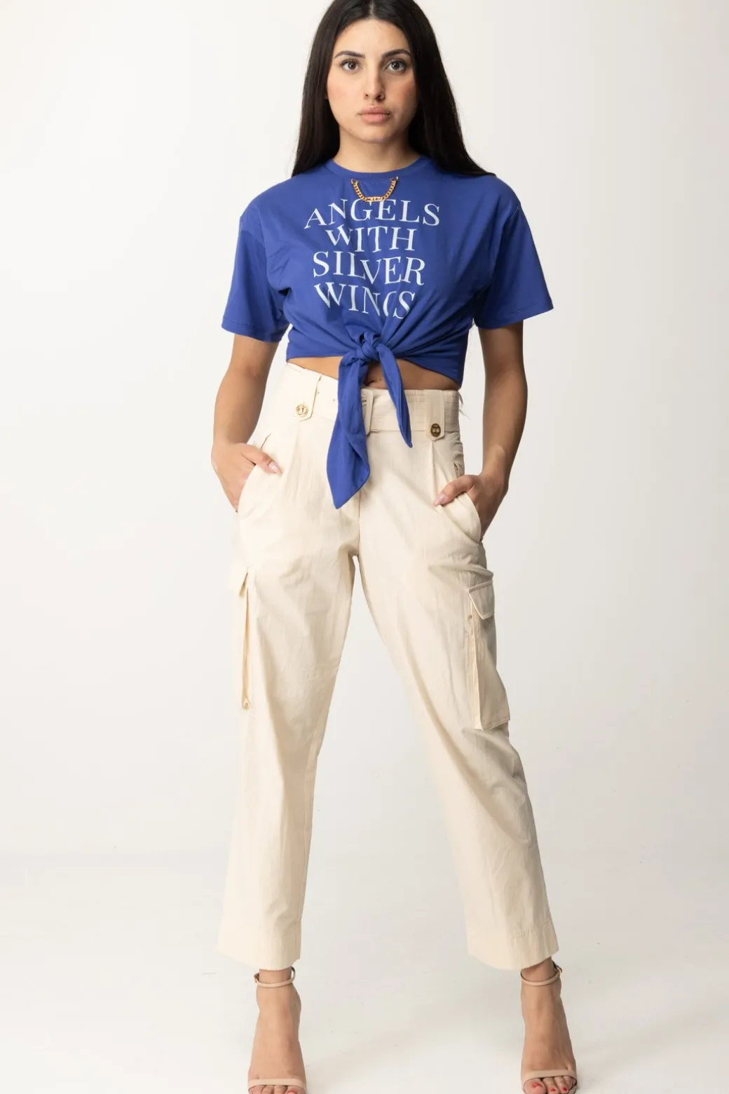 Donna Twin-set Pantaloni Cargo