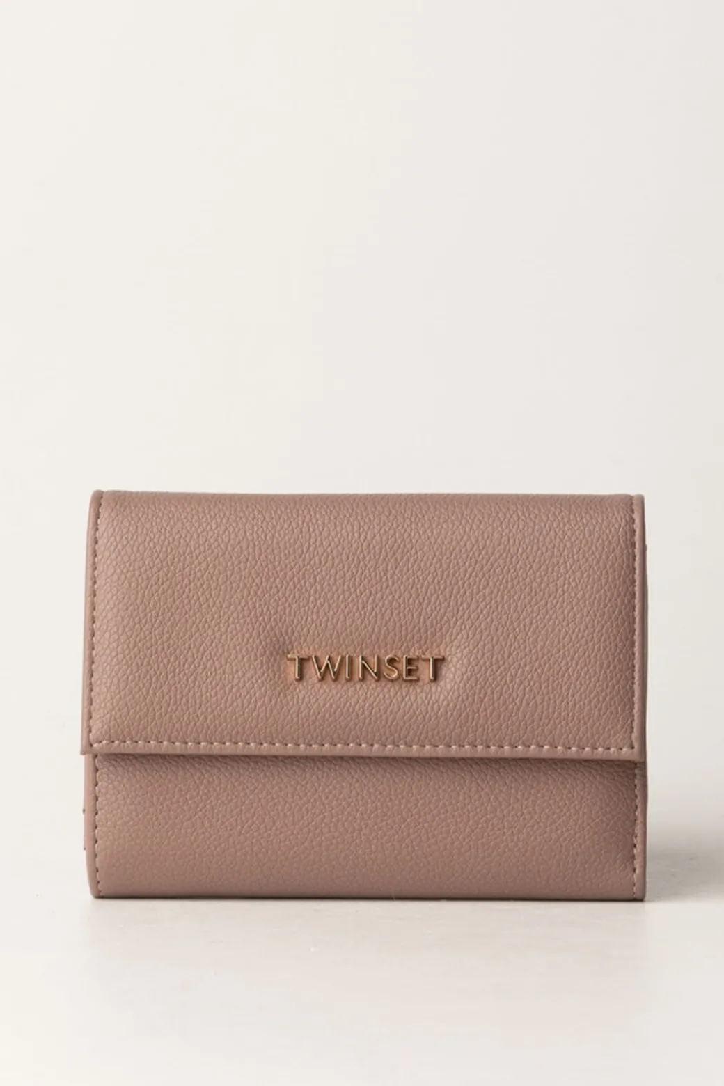 Donna Twin-set Portafoglio Medio In Similpelle MartellataCARILLON ROSE'