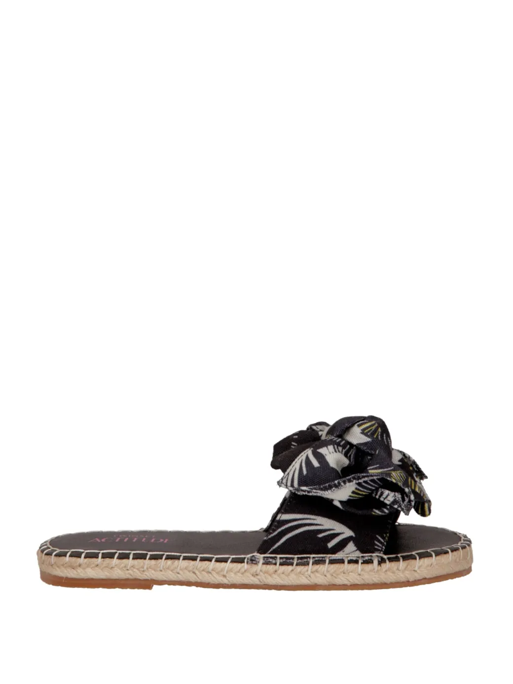 Donna Twin-set Sandali Flat con Fiocco
