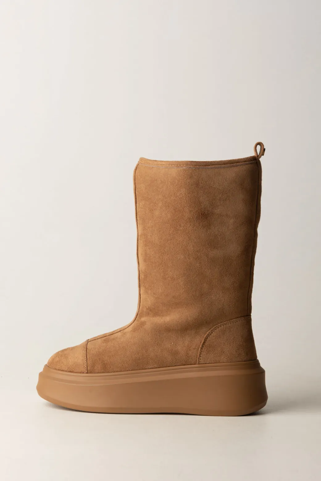Donna Twin-set Stivali In Suede con Platform