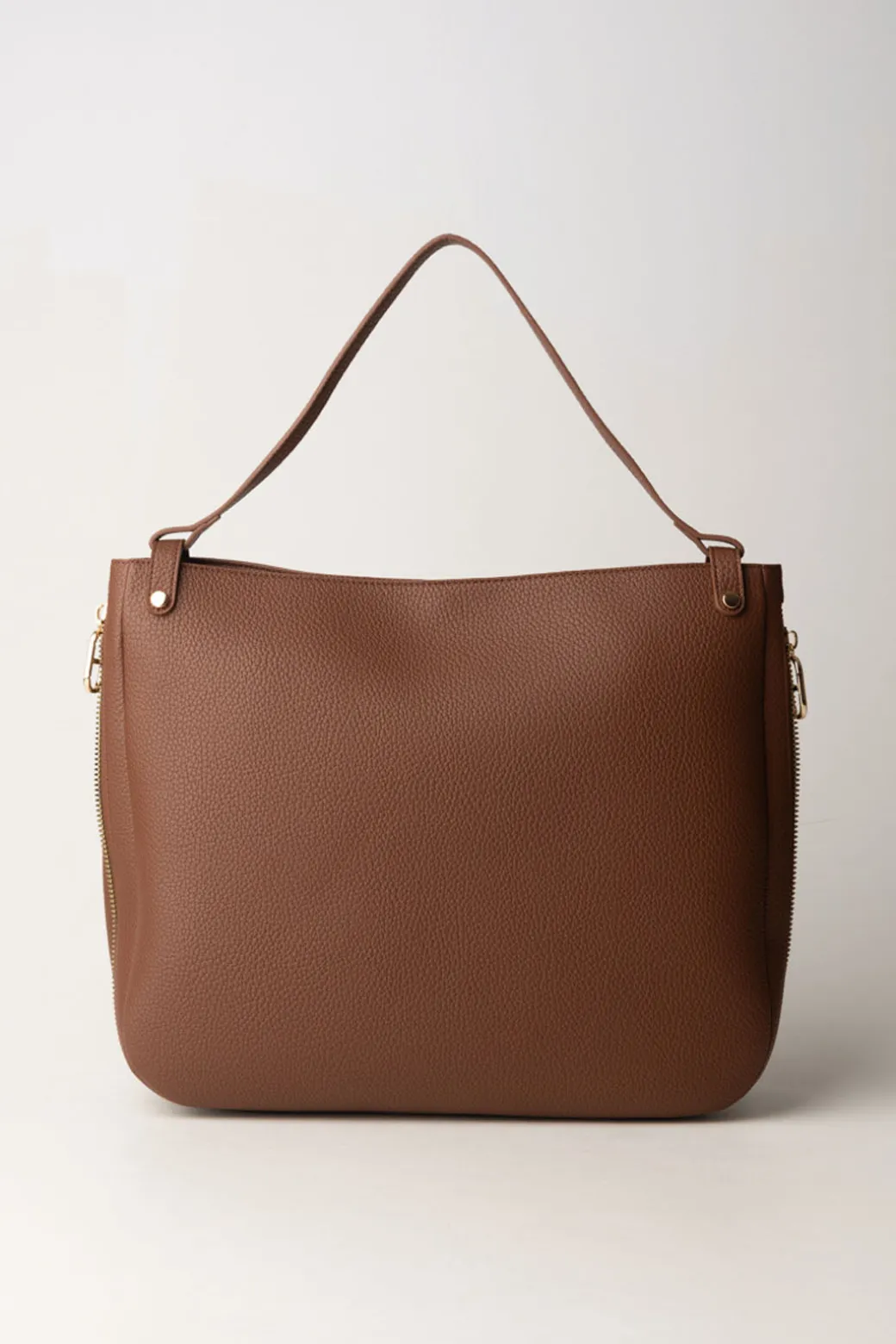 Donna Twin-set Tote Bag con Dettaglio Zip