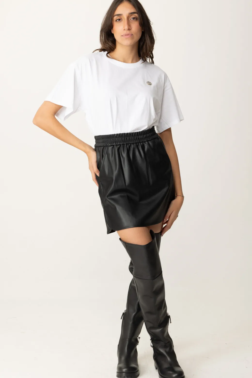 Donna Twin-set T-shirt con Oval T